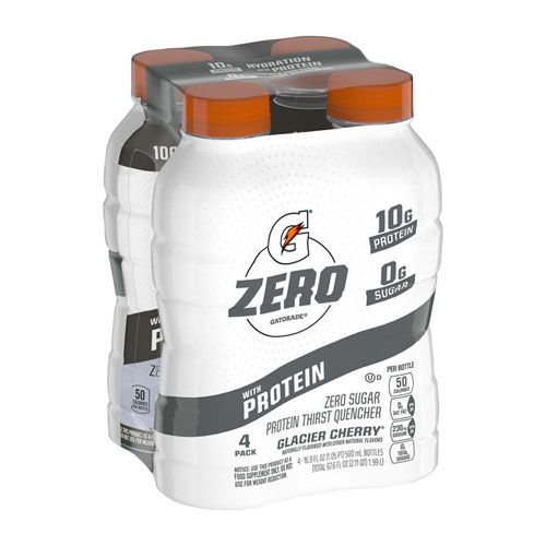 Gatorade Thirst Quencher, Zero Sugar Glacier Cherry - 12.0 oz x 4 pack