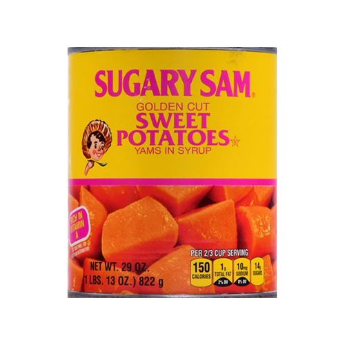 GOLDEN CUT SWEET POTATOES YAMS IN SYRUP