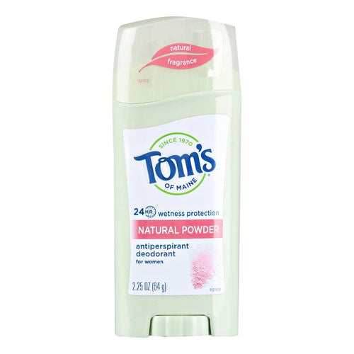 Tom s of Maine Natural Women s Stick Antiperspirant Deodorant  2.25 Oz