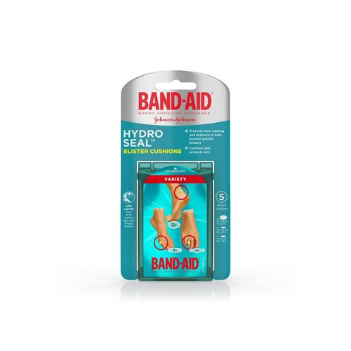 BANDAID HYDROSEAL BLISTER CUSHION ASSORTED 5 Count