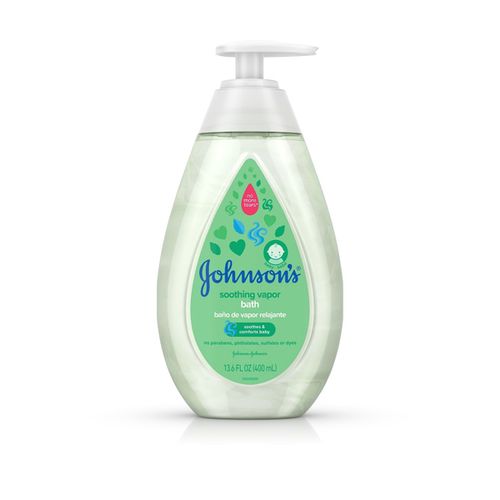 Johnson s Baby Soothing Vapor Bath to Relax  Tear-Free  13.6 fl. oz