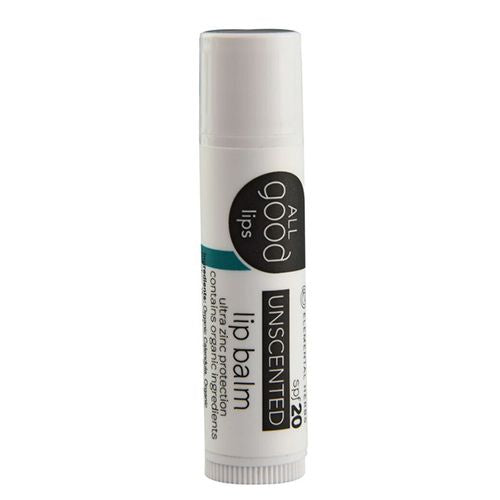 All Good SPF 20 Lip Balm  Unscented  4.25 G