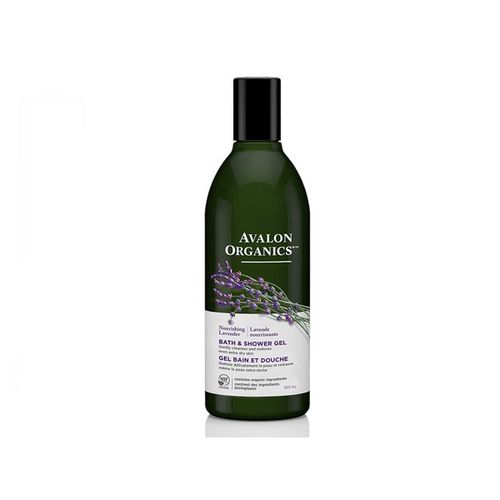 AVALON ORGANICS  GEL BTH N SHWR LAVENDER  12 OZ