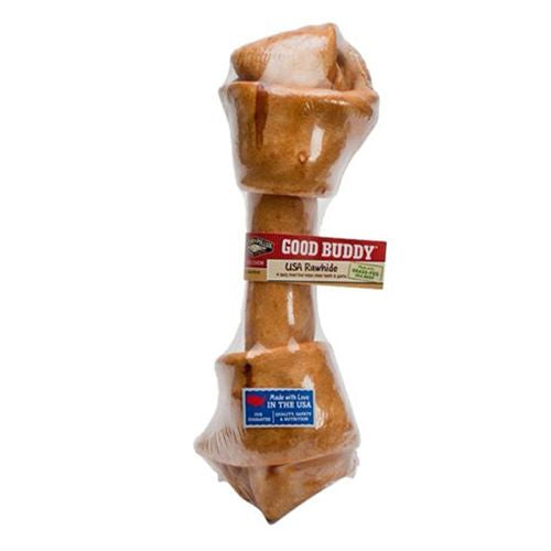 Castor & Pollux Good Buddy USA Rawhide Bone Dog Treat  4-5
