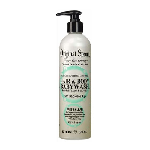Original Sprout Kids BATHBODY Hair and Body Baby Wash 12 oz