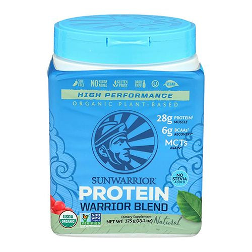 Sunwarrior Warrior Blend Plant-Based Protein  Natural  15 serving