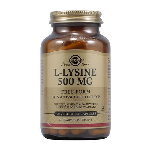 Solgar L-Lysine 500 mg 100 Veg Caps