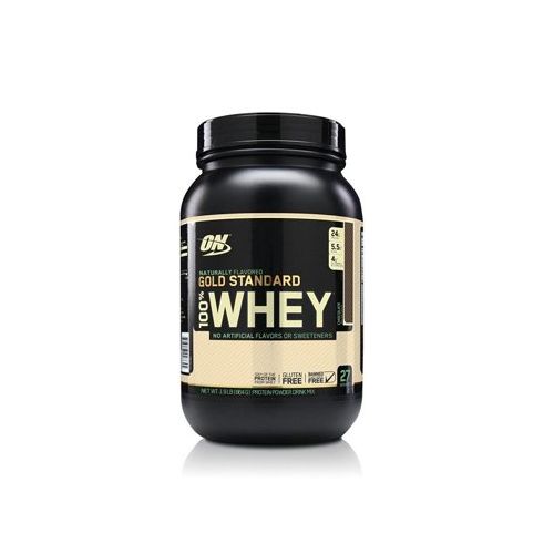 Optimum Nutrition  Gold Standard 100% Whey Protein Powder  24g Protein  Naturally Flavored Chocolate  1.9 lb