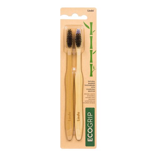 Lindo Bamboo Toothbrush 2pk