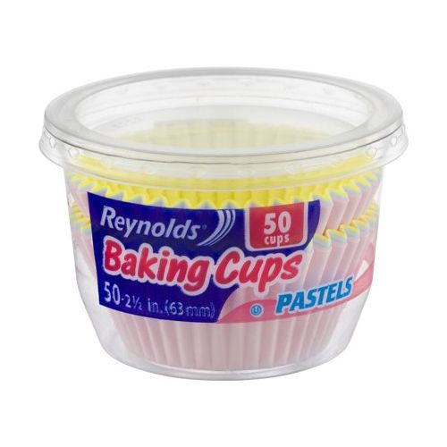 Reynolds Baking Cups, Pastels, 2-1/2 Inch 50 ct.