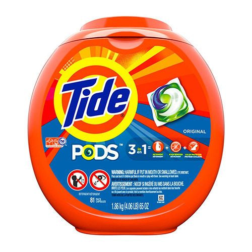 Tide Pods Laundry Detergent Pacs - Original - 65oz/81ct
