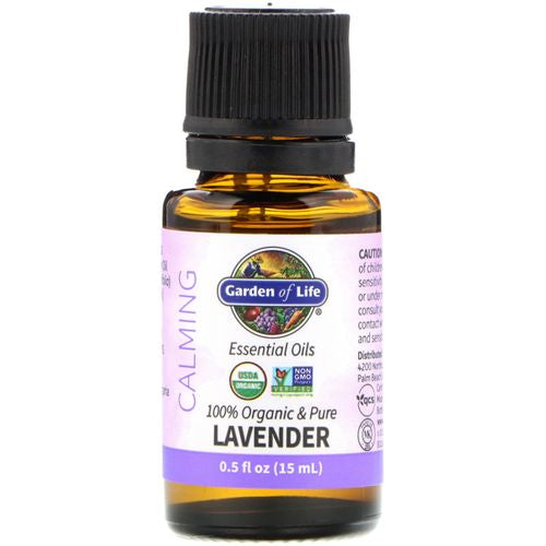 Garden Of Life - Essential Oil Lavender - .5 FZ