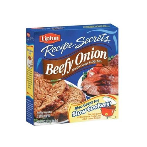 Lipton Recipe Secrets Soup and Dip Mix Beefy Onion 2.2 oz