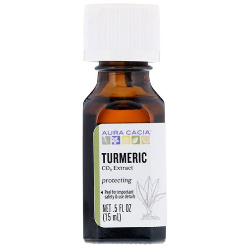 Aura Cacia Turmeric  CO2 Extract  .5 fl oz (15 ml)