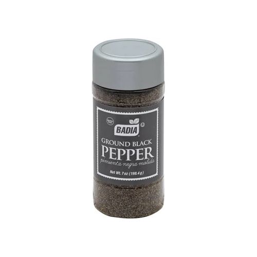 Badia Ground Black Pepper, 7 Oz