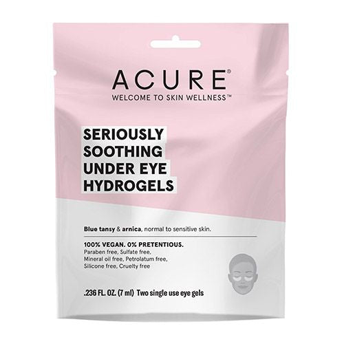 ACURE Seriously Soothing Under Eye Hydrogels | 100% Vegan | For Dry to Sensitive Skin |Blue Tansy & Arnica - Soothes & Minimizes Dark Circles | Two Single Use | 1 Count (B07PDZRBVQ)
