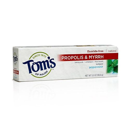 Tom's Of Maine Propolis & Myrrh Fluoride-Free Peppermint, 5.5 OZ