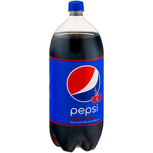 Pepsi Cola Wild Cherry 2 Liter Plastic Bottle