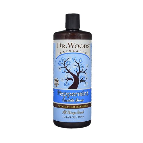 Dr. Woods Peppermint Castile Soap -