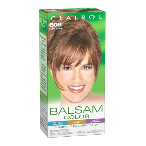 Clairol Balsam Color Hair Color  608 Light Brown