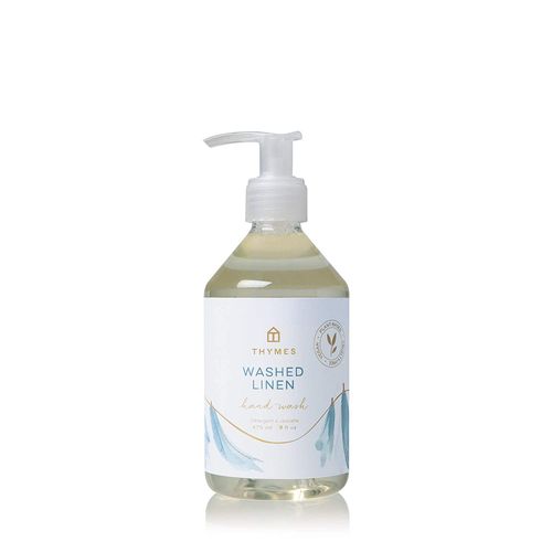 Thymes Washed Linen Hand Wash 9 oz.