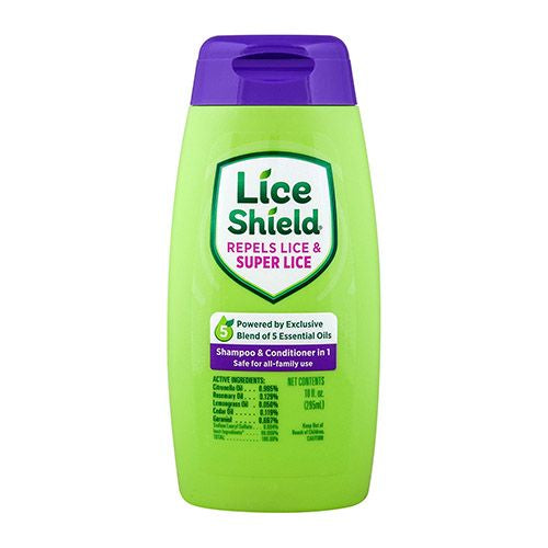 Lice Shield Shampoo & Conditioner in 1  Repels Lice and Super Lice  10 fl oz