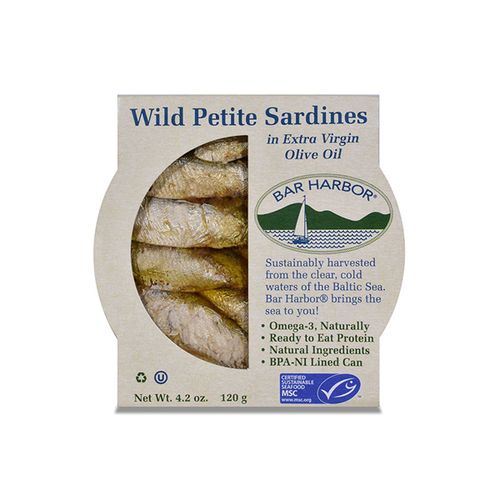 Bar Harbor, Wild Petite Sardines In Evoo - 4.2 Oz