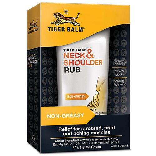 Tiger Balm, Rub Neck & Shoulder - 1.76oz