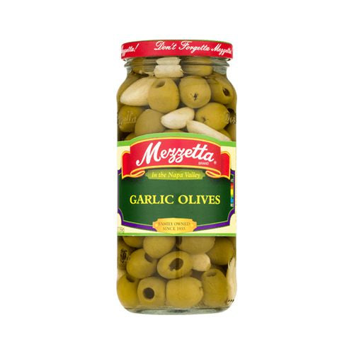 Mezzetta, Olive Fresh Garlic - 9.5oz