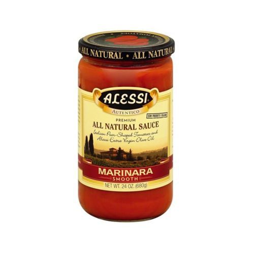 ALESSI, PREMIUM ALL NATURAL SAUCE, MARINARA SMOOTH