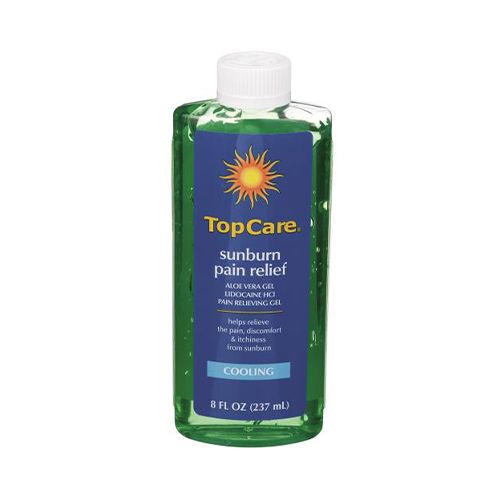 Top Care Aloe Vera Sunburn Gel - 8 O