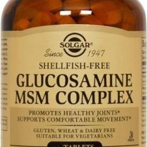 Glucosamine MSM Complex  120 Tablets  Solgar