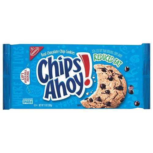 NABISCO CHIPS AHOY! COOKIES REDUCED FAT12X13 OZ