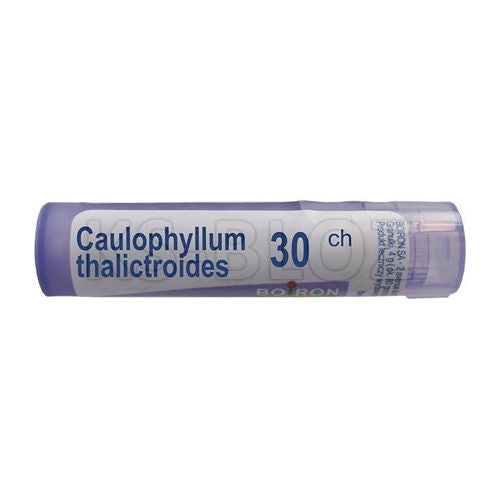 Boiron Caulophyllum Thalictroides 30C  Homeopathic Medicine for Menstrual Cramps Relief  80 Pellets