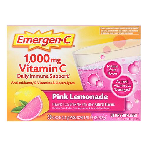 Emergen-C Vitamin C Drink Mix - Pink Lemonade - 0.33oz/30pk