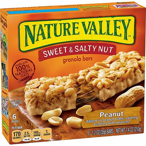 Nature Valley Sweet & Salty Nut Peanut Granola Bars - 7.4oz/6ct