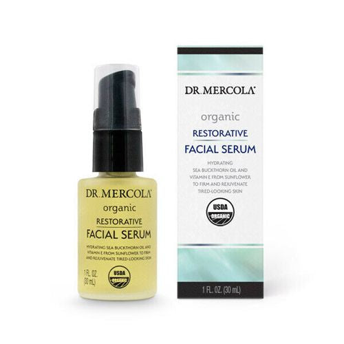 Dr. Mercola, Organic Restorative Facial Serum, 1 Fl Oz (30 Ml)