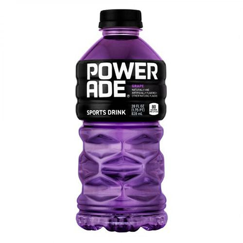 Powerade Sports Drink, Grape, 28 Fl Oz Single