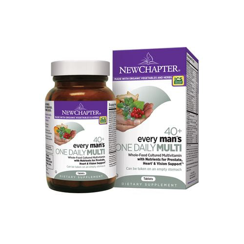 New Chapter Every Man s One Daily 40+ Multivitamin Tablets  48 Ct