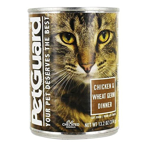 Petguard Cats Food - Chicken and Wheat Germ Dinner - 13.2 oz.
