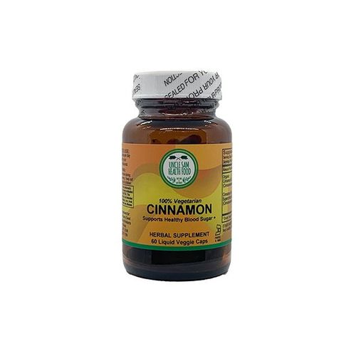 Cinnamon No Chinese Ingredients American Supplements 60 VCaps