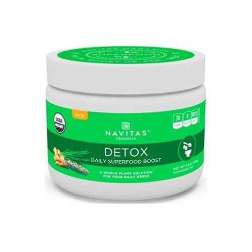 Navitas Organics Daily Detox Superfood Powder, 4.2 Oz, 15 Servings