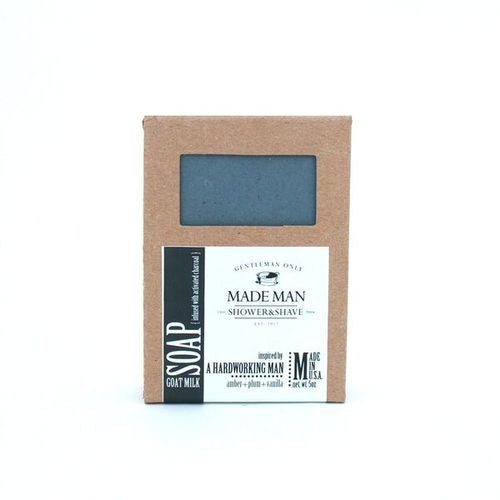 Made Man Amber Plum Vanilla Bar Soap 5oz