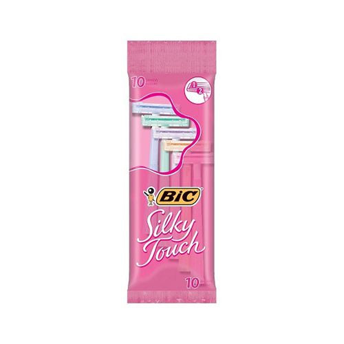BIC Twin Select Silky Touch Twin Blade Women s Razor  10 Count