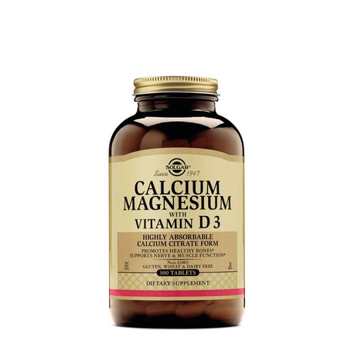 Solgar Calcium Magnesium with Vitamin D3 300 Tabs