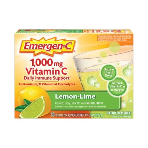Emergen-c Vitamin C 1000 Mg  Lemon L