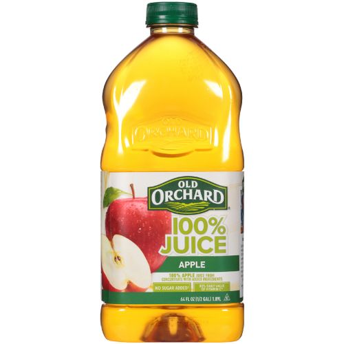 100% APPLE JUICE FROM CONCENTRATE, APPLE