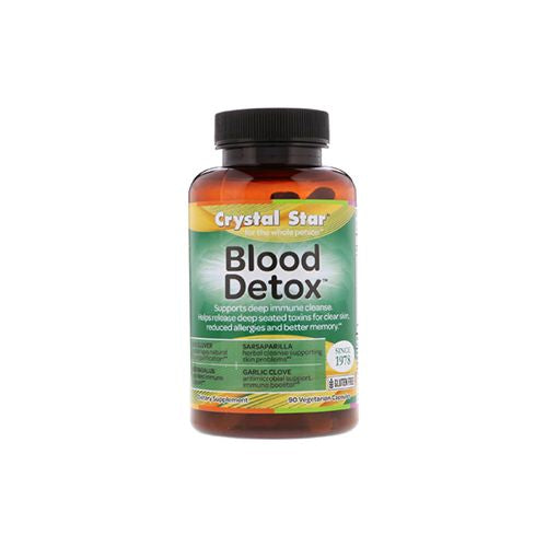 Blood Detox, 90 Veggie Caps - Crystal Star