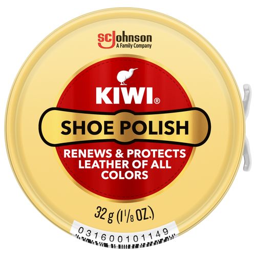KIWI Shoe Polish  Neutral  1.125 oz (1 Metal Tin)