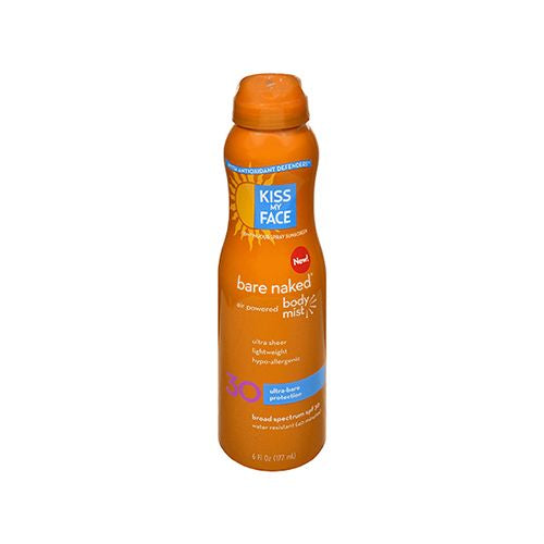 Kiss My Face Bare Naked Broad Spectrum SPF 30 / AEROSOL, SPRAY